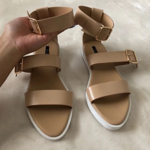 Forever 21 Shoes - Forever 21 Nude Sandals
